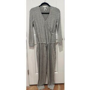 Seraphine Loungewear Maternity Jumpsuit Gray SZ Medium